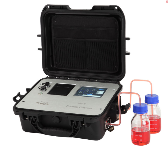 便攜式油液顆粒污染計數器